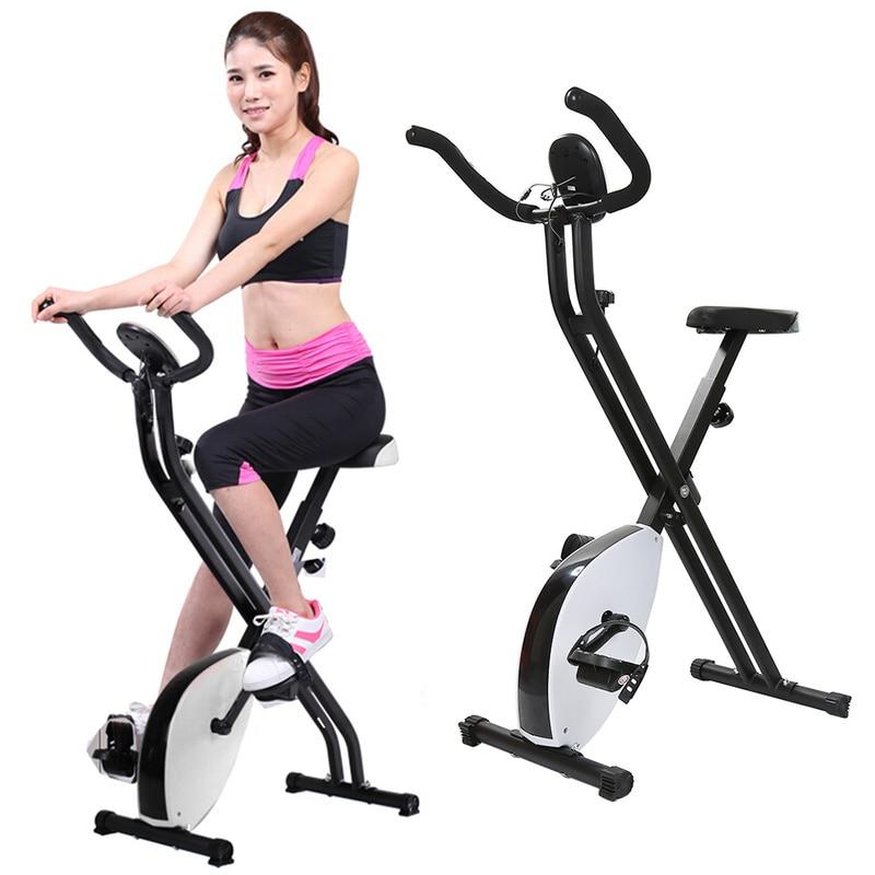 Pedal exercise bike with  magnetic control