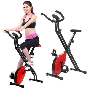 Pedal exercise bike with  magnetic control